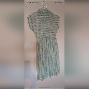 Floral Green Dress